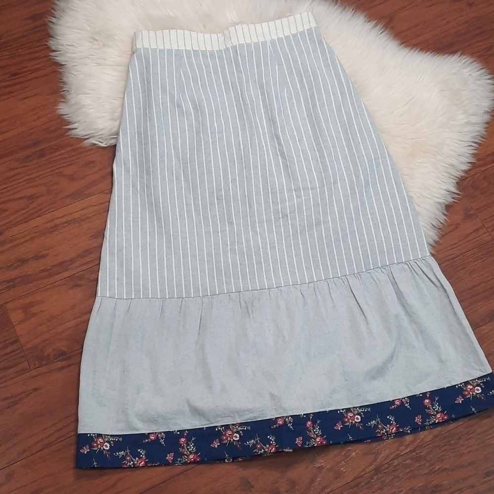 Madewell The New Denim Project Patchwork Skirt - Picture 4 of 4